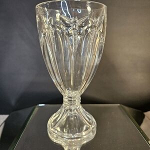 LENOX Crystal Clear Dragonfly (Butterfly Meadow) WINE/WATER GOBLET Set Of 4